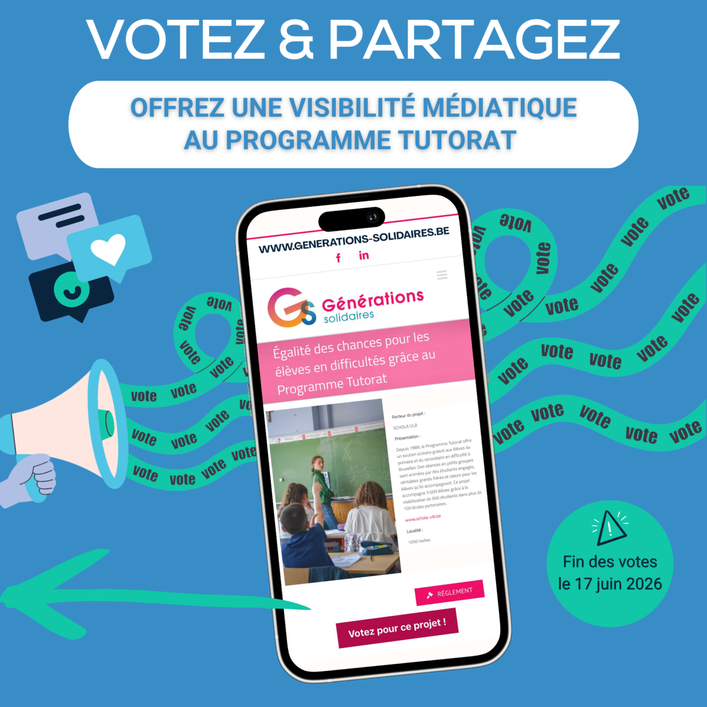 Le tutorat, la r&eacute;ussite ensemble !