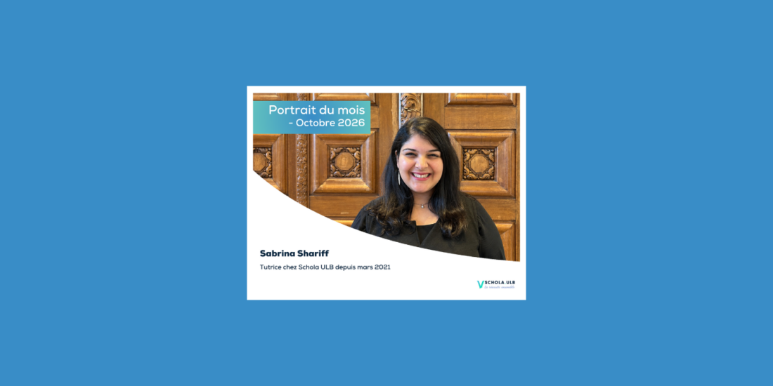 Portrait du mois - octobre 2026